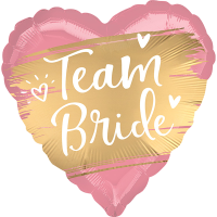 Standard satin gold team bride