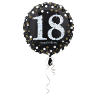 Standard sparkling birthday 18