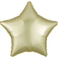 Standard star satin luxe pastel yellow