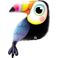 Supershape colorful toucan