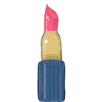 Supershape spa party lipstick tube