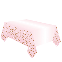 Tablecover paper rose gold birthday