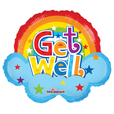 STANDARD RAINBOW GET WELL