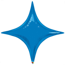 LARGE STARPOINT SAPPHIRE BLUE