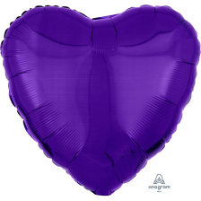 STANDARD HEART METALLIC PURPLE