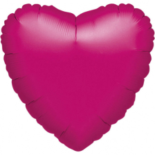 STANDARD HEART METALLIC FUCHSIA