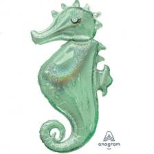 SUPERSHAPE MERMAID WISHES SEAHORSE