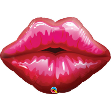 SUPERSHAPE BIG RED KISSEY LIPS