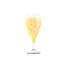 SUPERSHAPE BUBBLY WINE GLASS