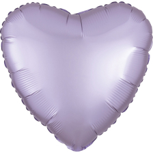 STANDARD HEART SATIN LUXE PASTEL LILAC