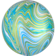 ORBZ MARBLEZ BLUE GREEN