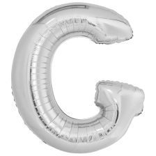 Large Letter G Silver