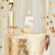 MIX221<br>Number 5 Candle Ombre Gold