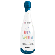 9919417<br>Confetti Bottle Blue 32cm