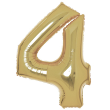 9915182<br>Large Number 4 White Gold