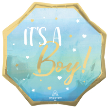 4330001<br>Supershape Blue It’S A Boy Balloon