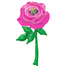 4419101<br>Multiballoon Pink Flower