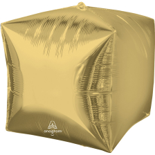 4476599<br>Cubez White Gold Foil Balloon