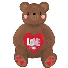 4652301<br>Multiballoon Sitting Love Bear