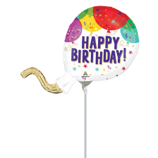 4698102<br>Minishape Birthday Balloons