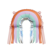 FB291<br>Minishape Rainbow With Fringes