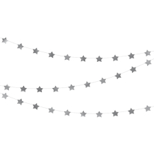 GLS8018M<br>Garland Stars Silver
