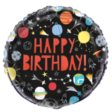 Standard Outer Space Happy Birthday