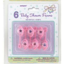 BABY RATTLE PINK