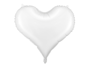 JUMBO HEART WHITE