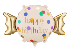 JUNIOR SHAPE CANDY HAPPY BIRTHDAY