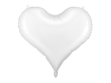 Jumbo heart white