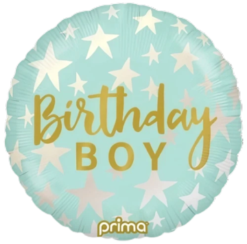 Standard birthday boy stars