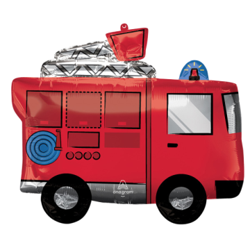 Supershape fire truck