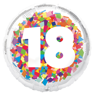 Standard bright confetti 18