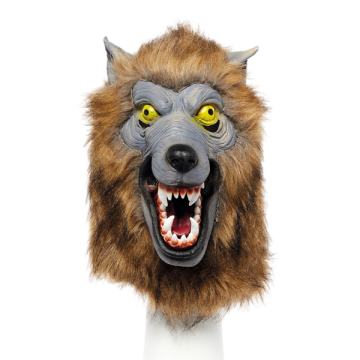 Latex mask werewolf