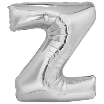 Large letter z silver