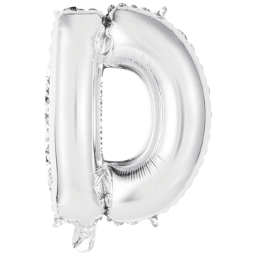 Mini letter d silver