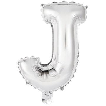 Mini letter j silver