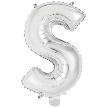Mini letter s silver