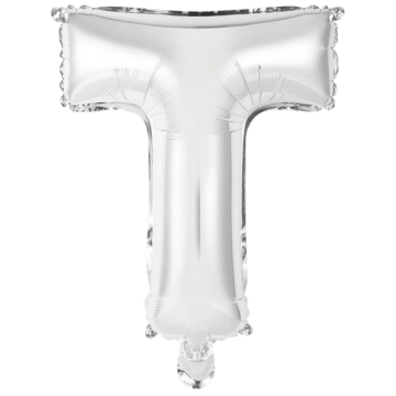 Mini letter t silver
