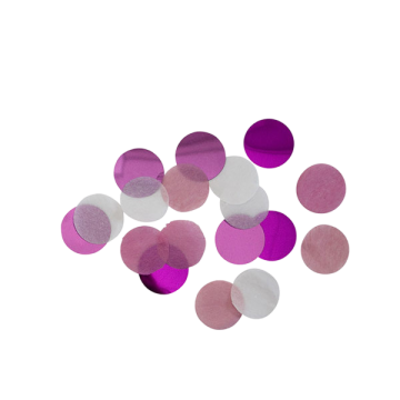 Confetti hot pink