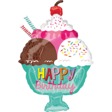 Juniorshape ice cream sundae hbd
