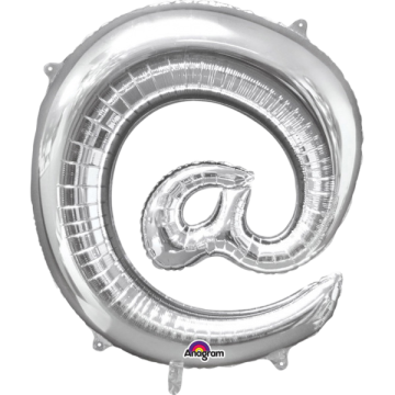 Mini symbol @ silver
