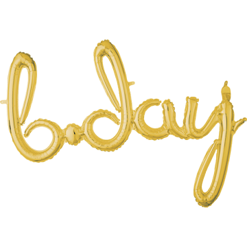 Script phrase bday gold