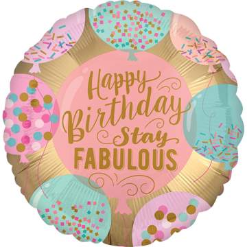 Standard happy birthday stay fabulous