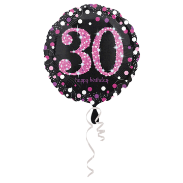 Standard pink celebration 30