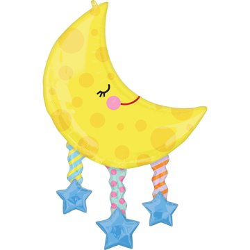 Supershape moon and stars