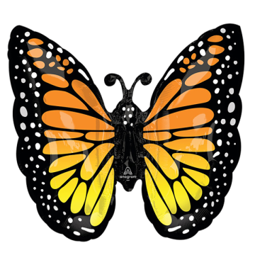 Supershape monarch butterfly glow