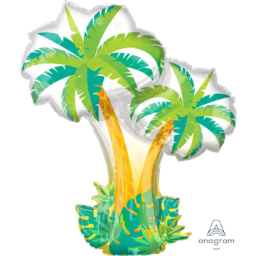 Supershape tropical palm trees
