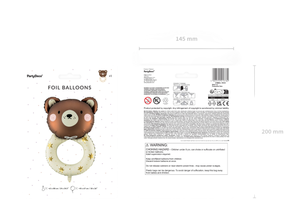 Supershape teddy rattle